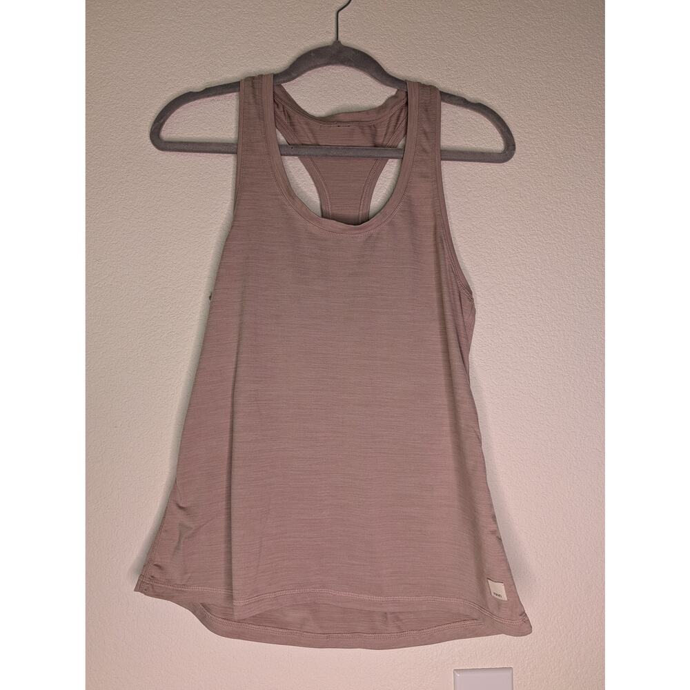 Vuori Women's Lux Performance Racerback Tank Pink S Athleisure Activewear *READ